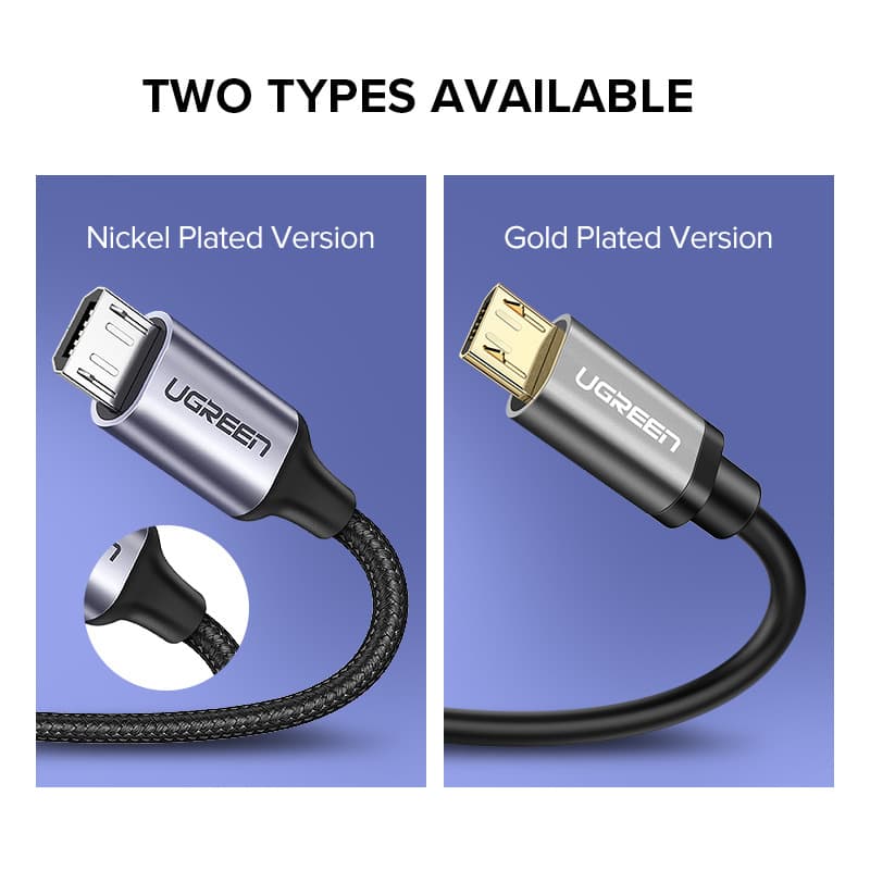 Micro USB Data Cable for Fast Charging and Syncing