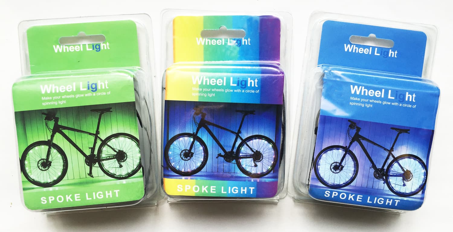 Mountain Bike Spoke Wire Wheel String Lights