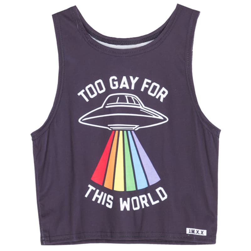 CROP TOP TOO GAY — Spaceship