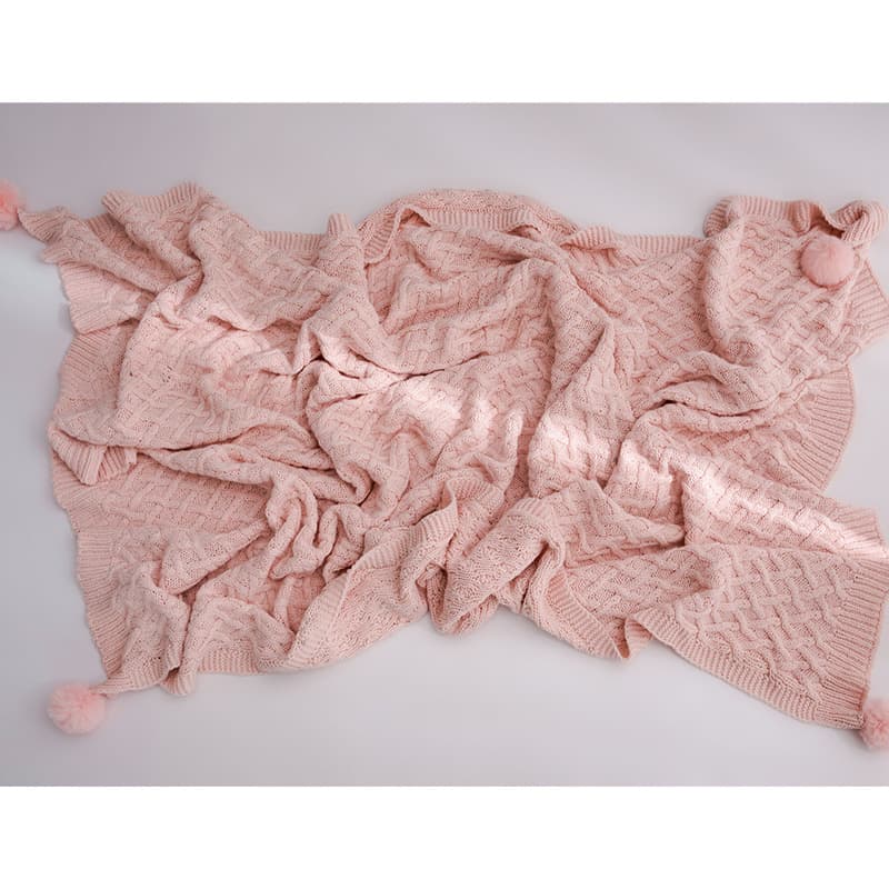 INS Blanket Throw Pillow Air Conditioning Knitted Blanket