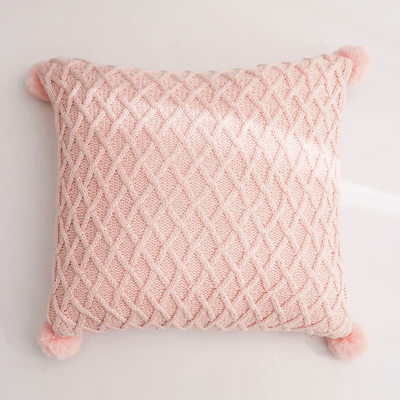 INS Blanket Throw Pillow Air Conditioning Knitted Blanket — E