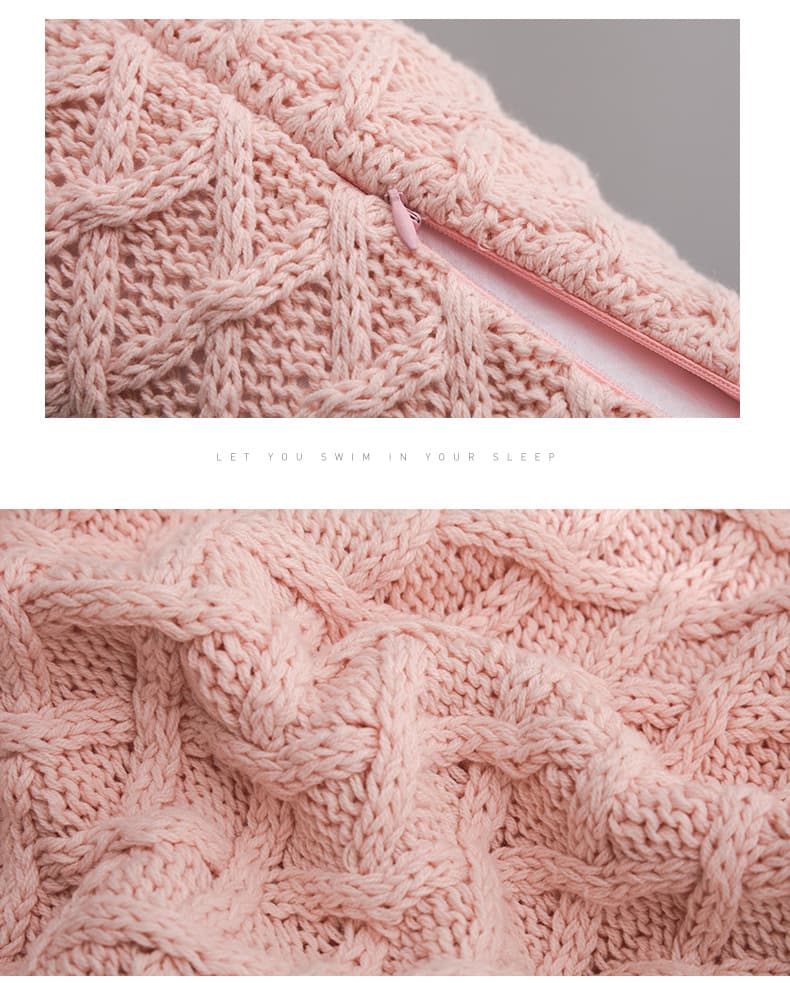 INS Blanket Throw Pillow Air Conditioning Knitted Blanket