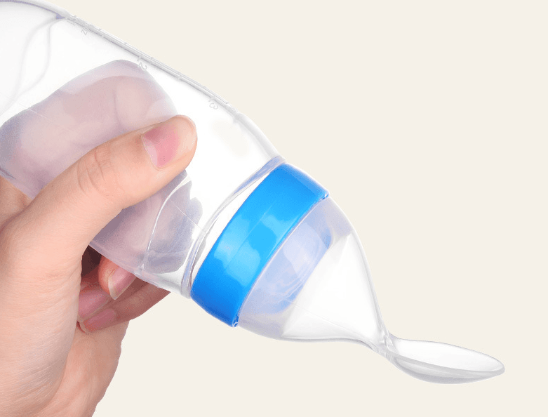 Baby Spoon Bottle Feeder Dropper Silicone Spoons for Feeding Medicine Kids Toddler Cutlery Utensils Children Accessories Newborn
