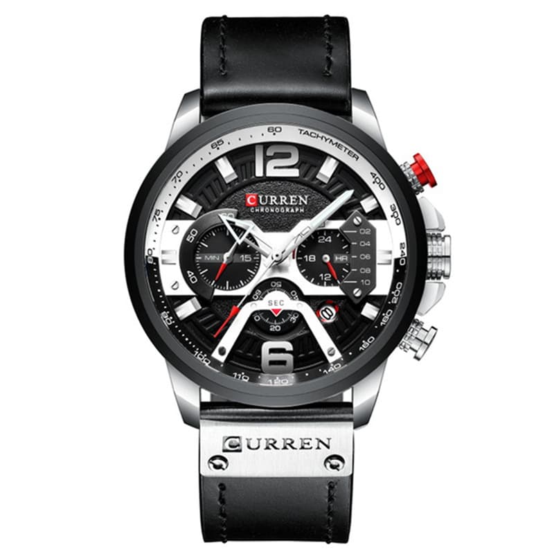 Casual Sport Watch Blue Watch For Men — White box