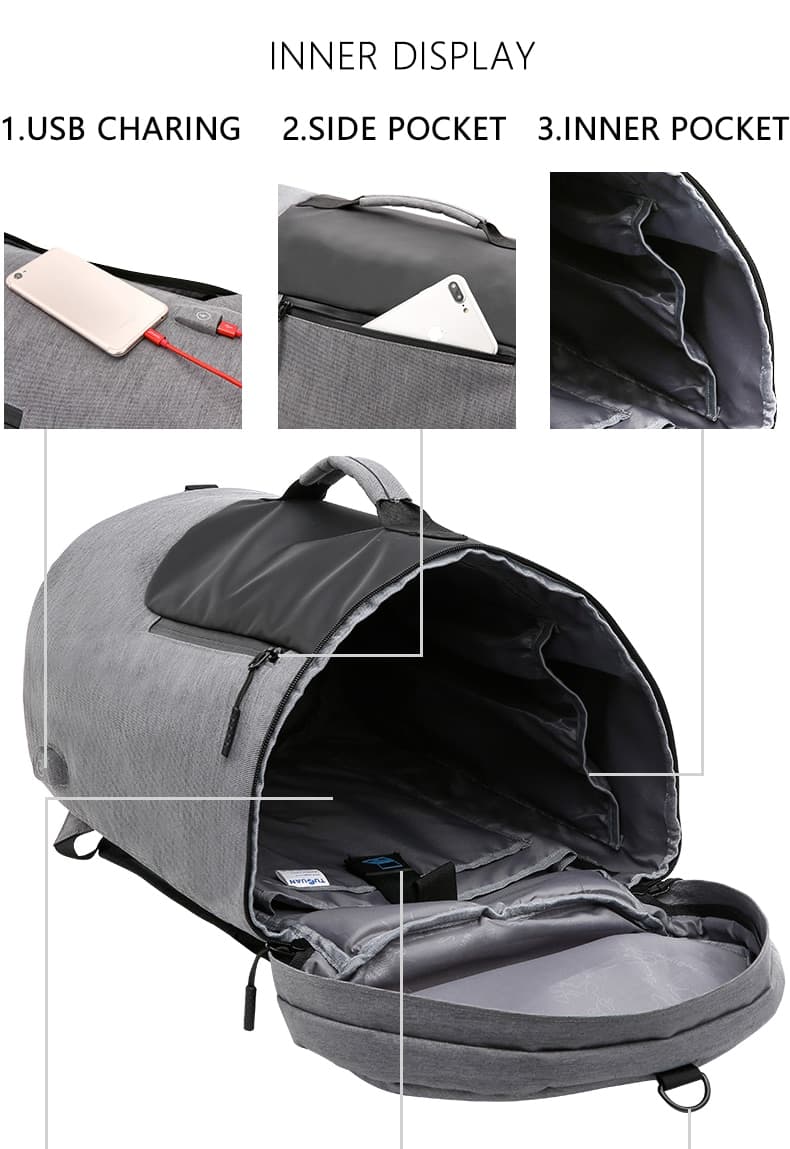 Travel bag portable men's multi-function travel bag