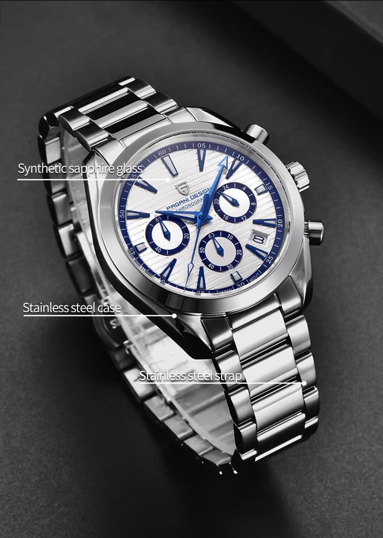 Men's Quartz Chronograph Fashion Waterproof Watch