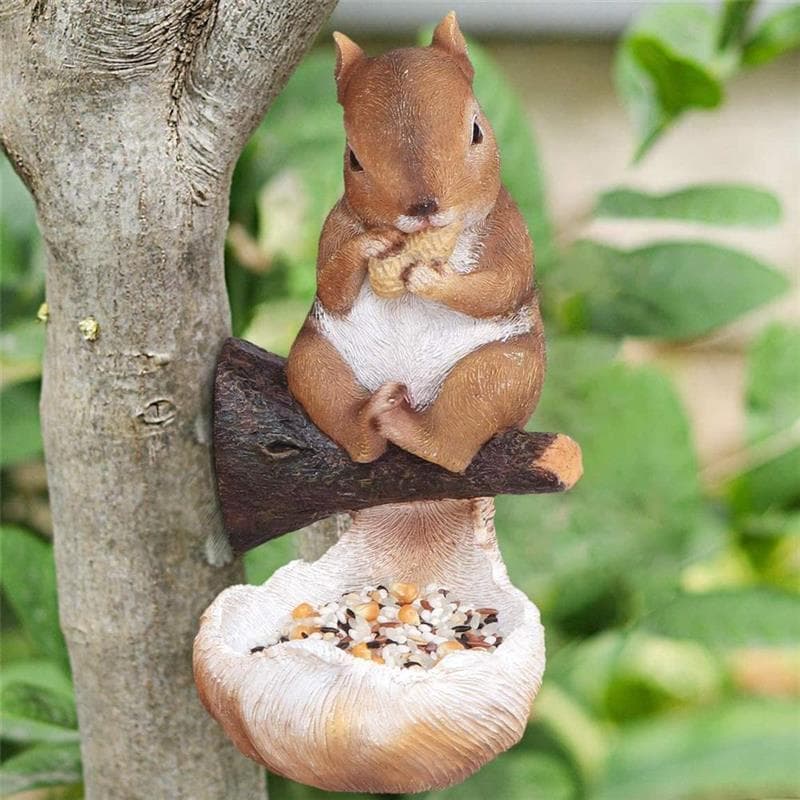 Cute Animal Bird Feeder for Garden and Patio Decor