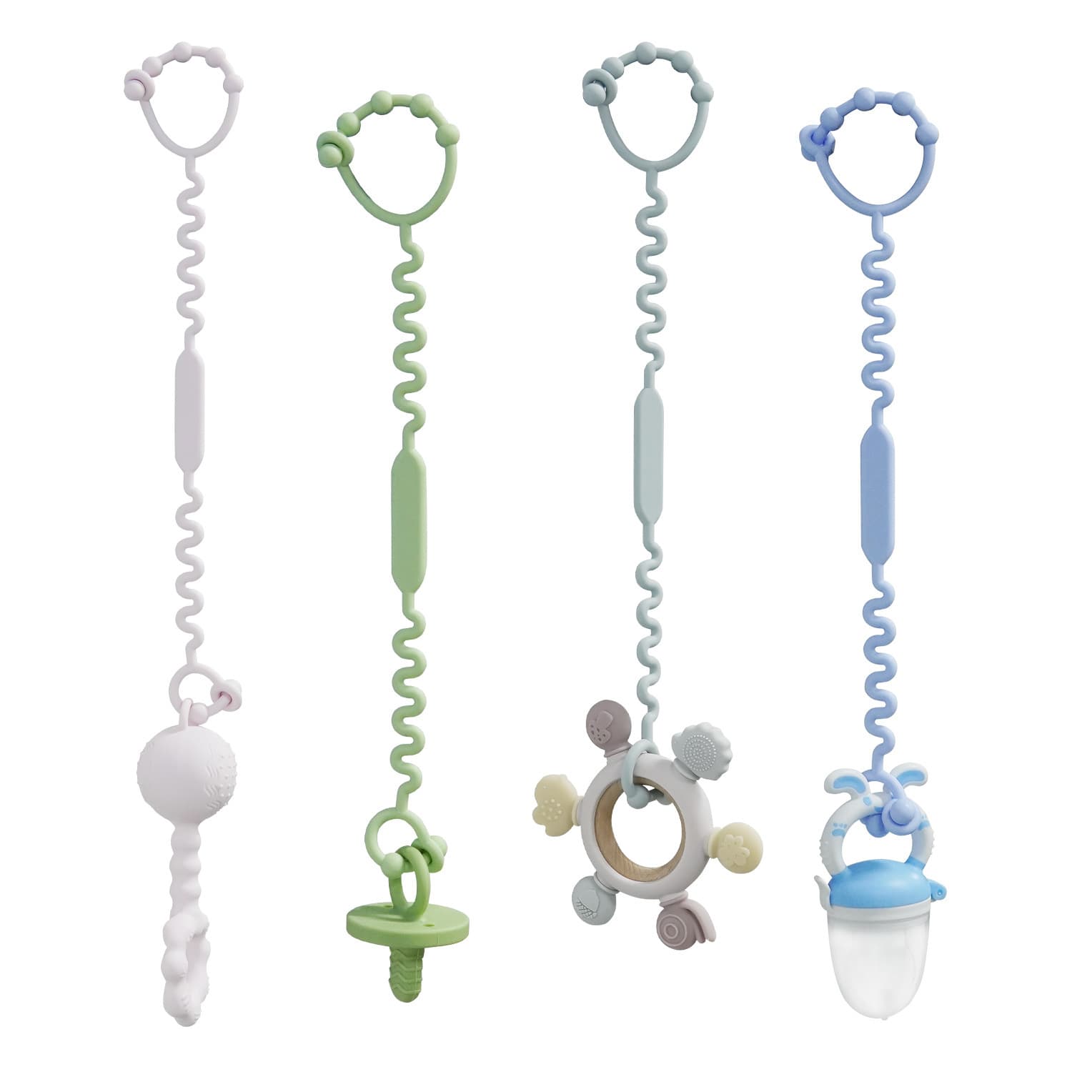 Multifunctional Silicone Cup For Water Pacifier Clip Fixed Rope