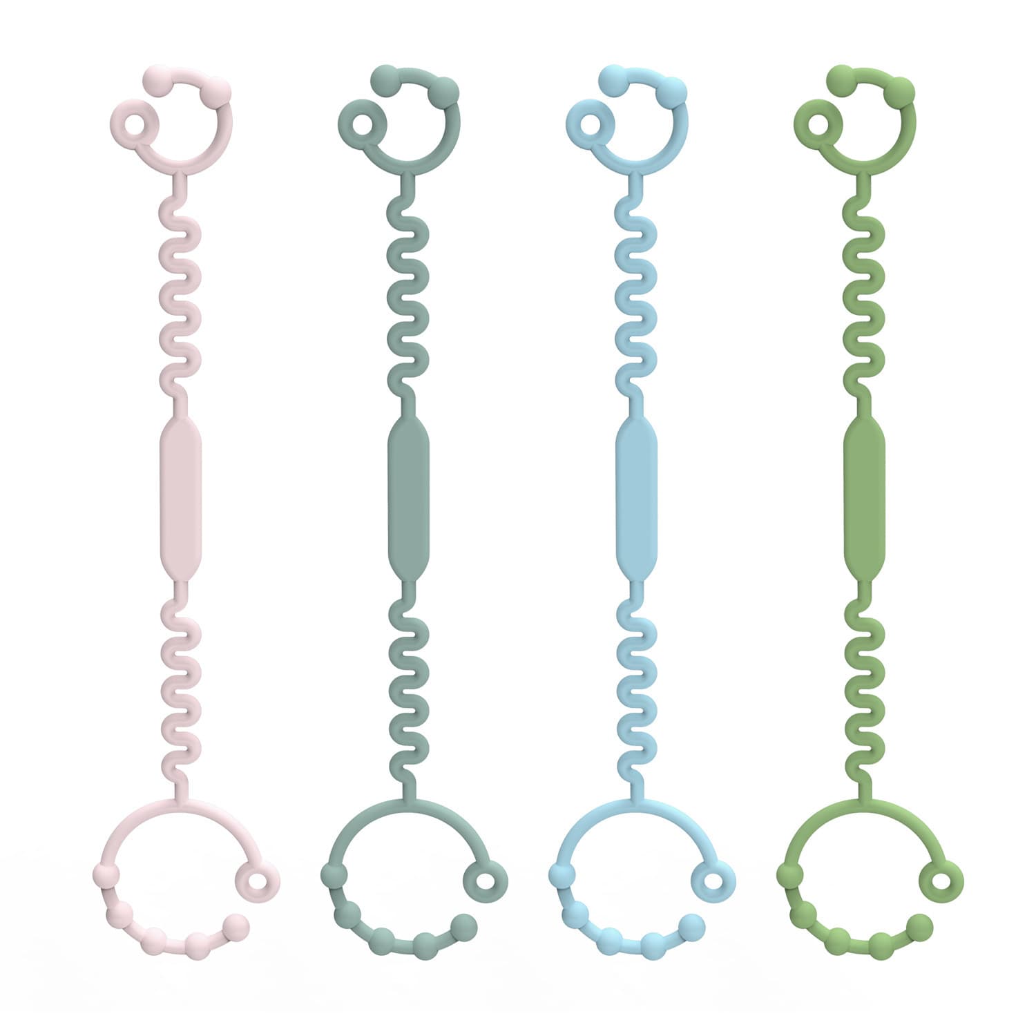 Multifunctional Silicone Cup For Water Pacifier Clip Fixed Rope