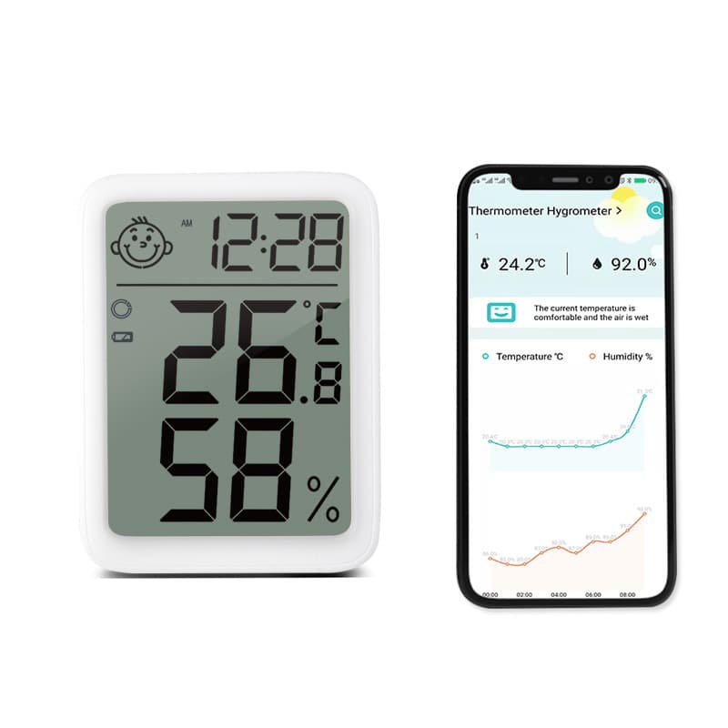 Digital Temperature and Humidity Sensor Meter (6046B)