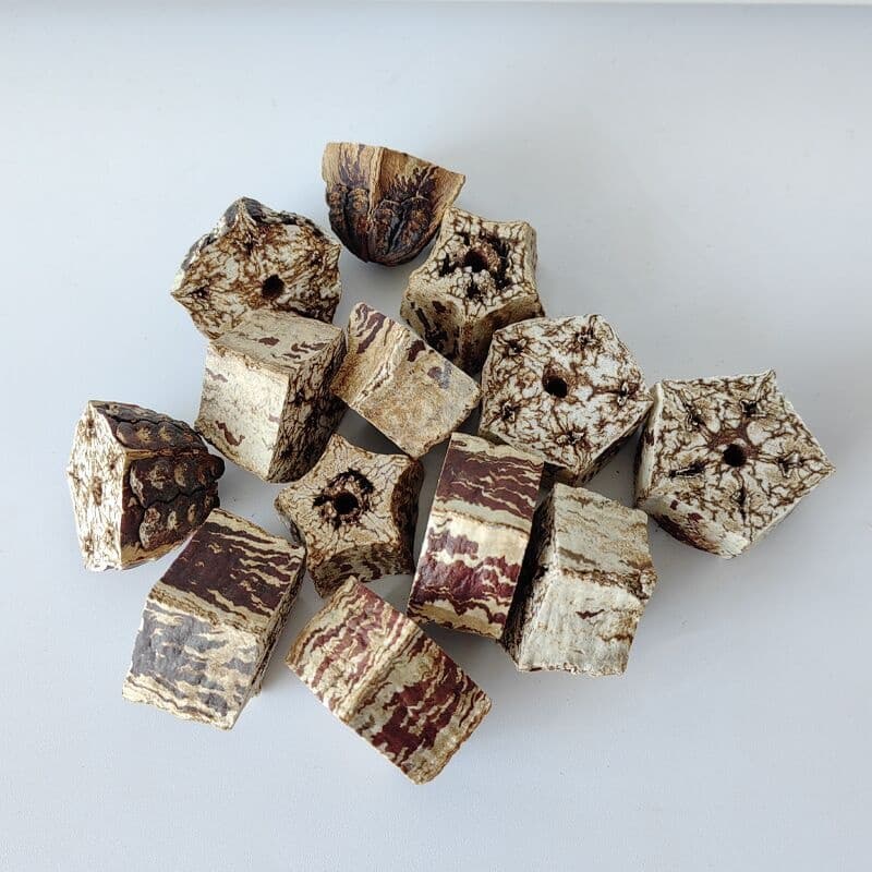 Natural Chewing Toys for Parrots and Small Pets