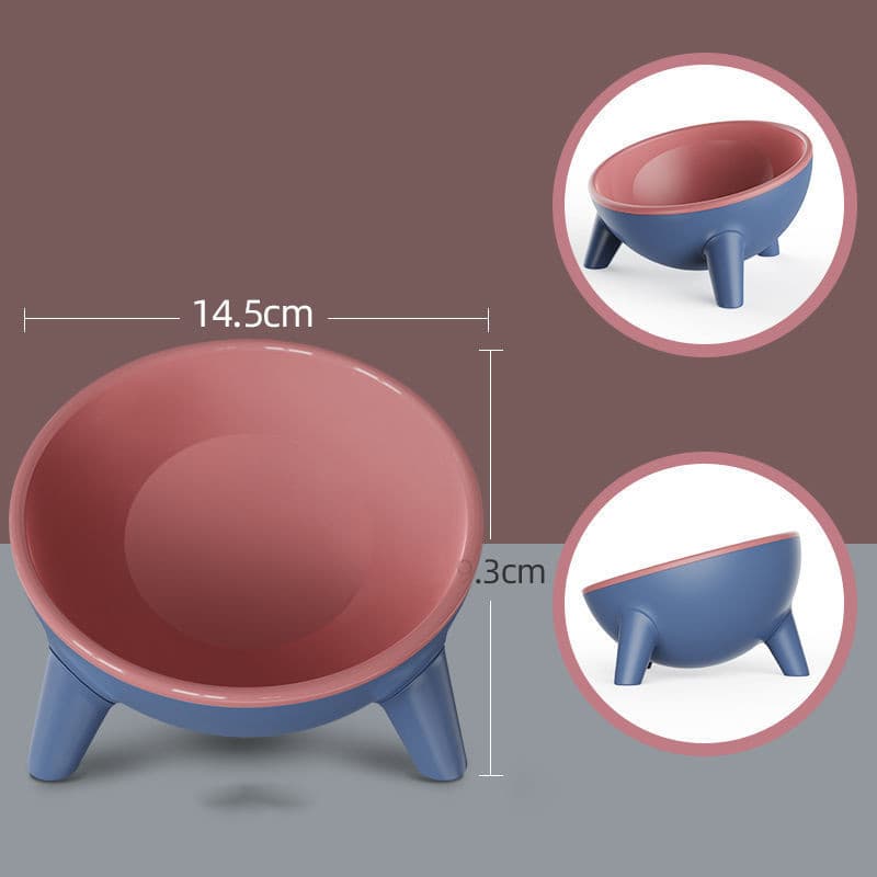 Cat Dog Bowl With Stand Pet Feeding Food Bowls Dogs Bunny Rabbit Nordic Color Feeder Product Supplies Pet Accessories