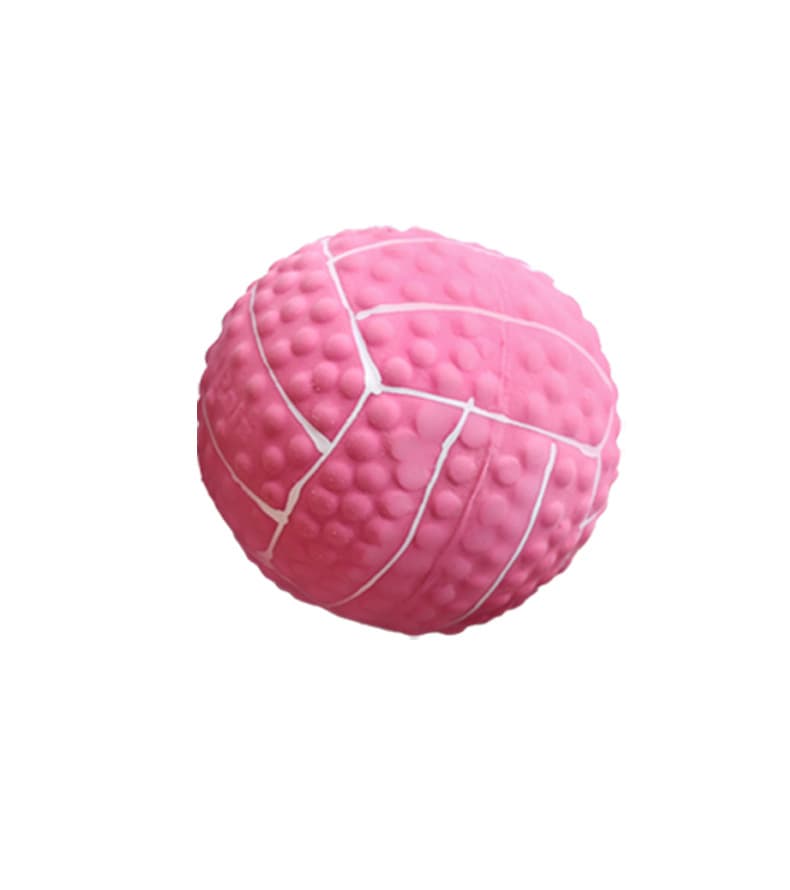 LaTeX Pet The Toy Dog Latex High Elastic Ball — Green Football