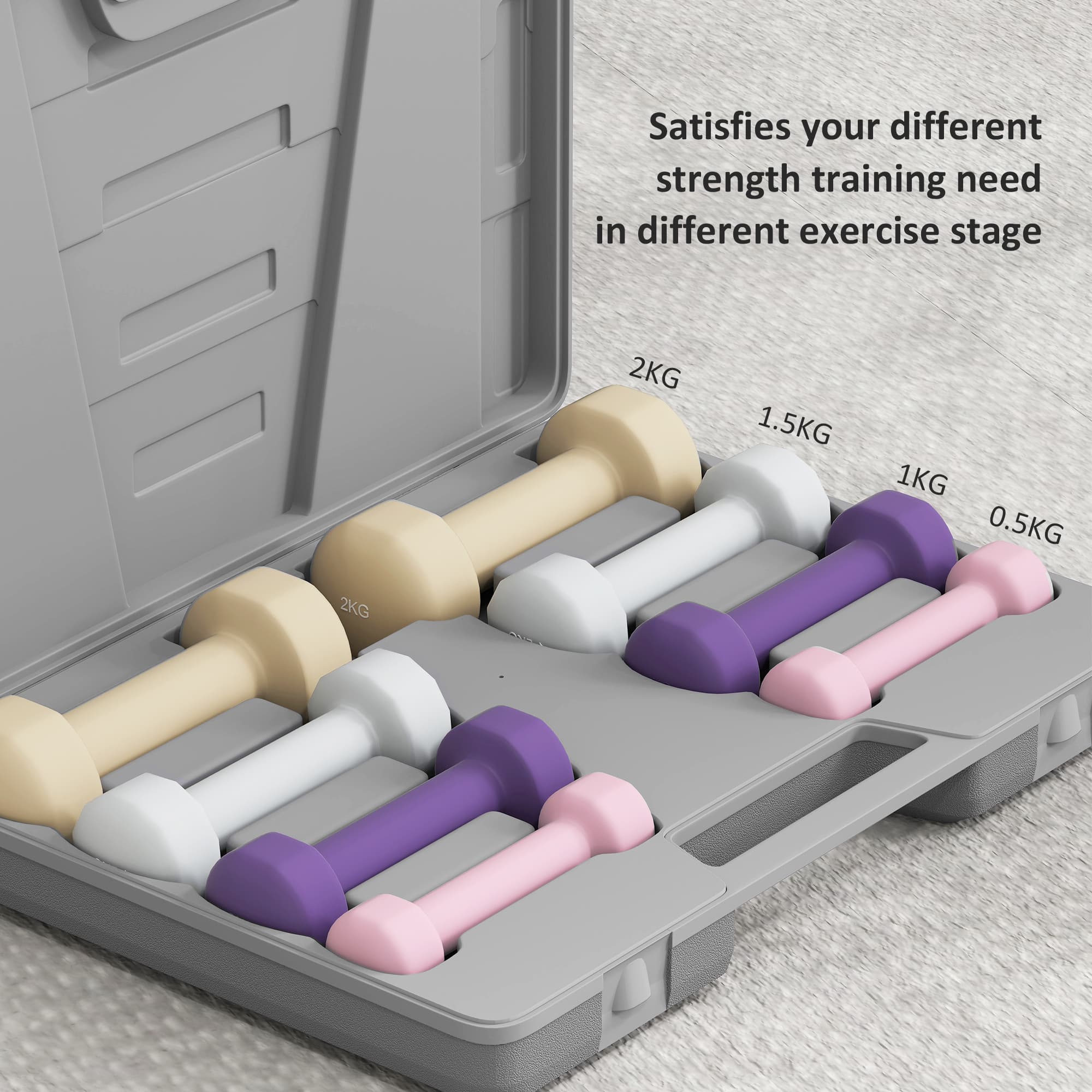Adjustable Dumbbell Set for Home Gym Workouts