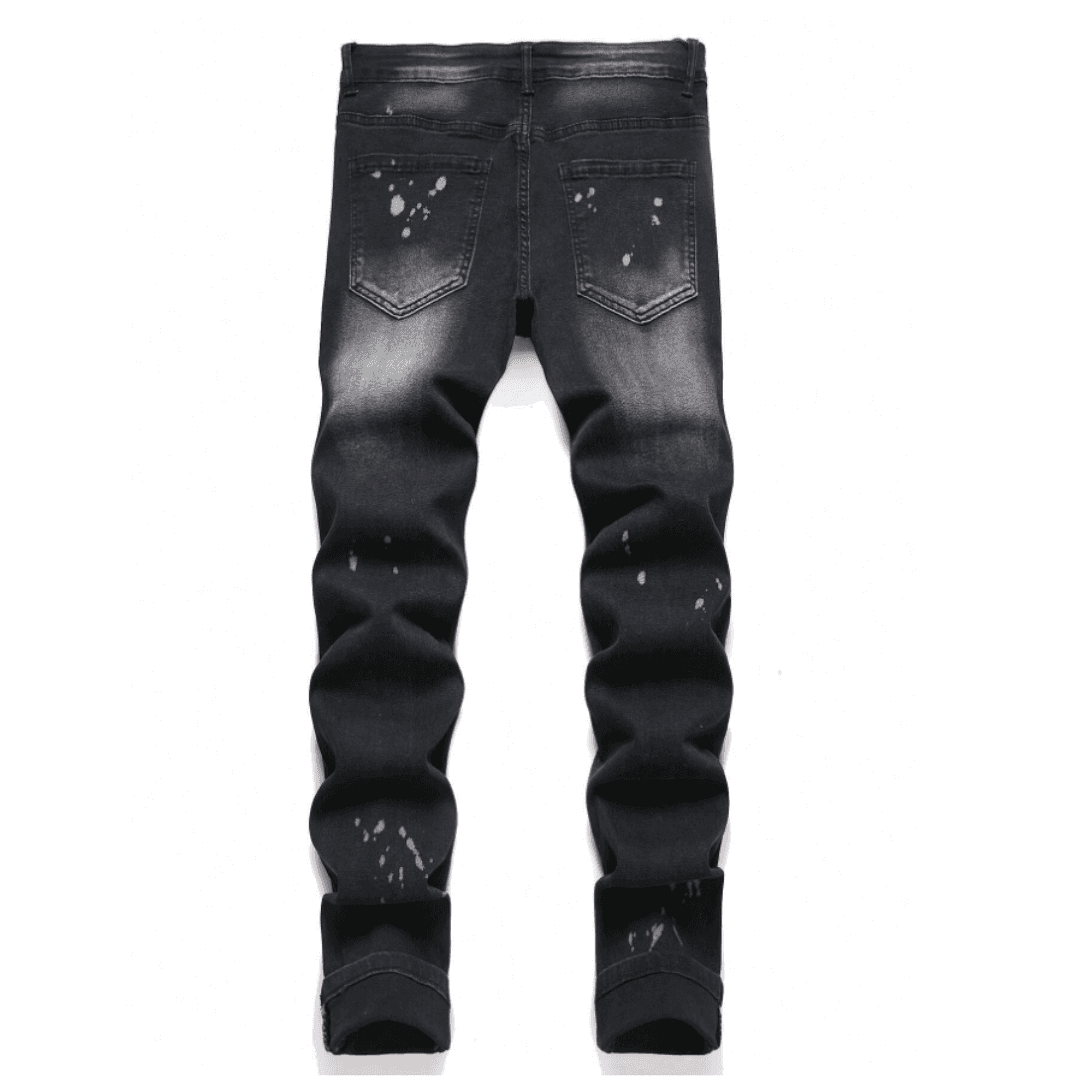 Slim-fit Stretch Straight-leg Pants