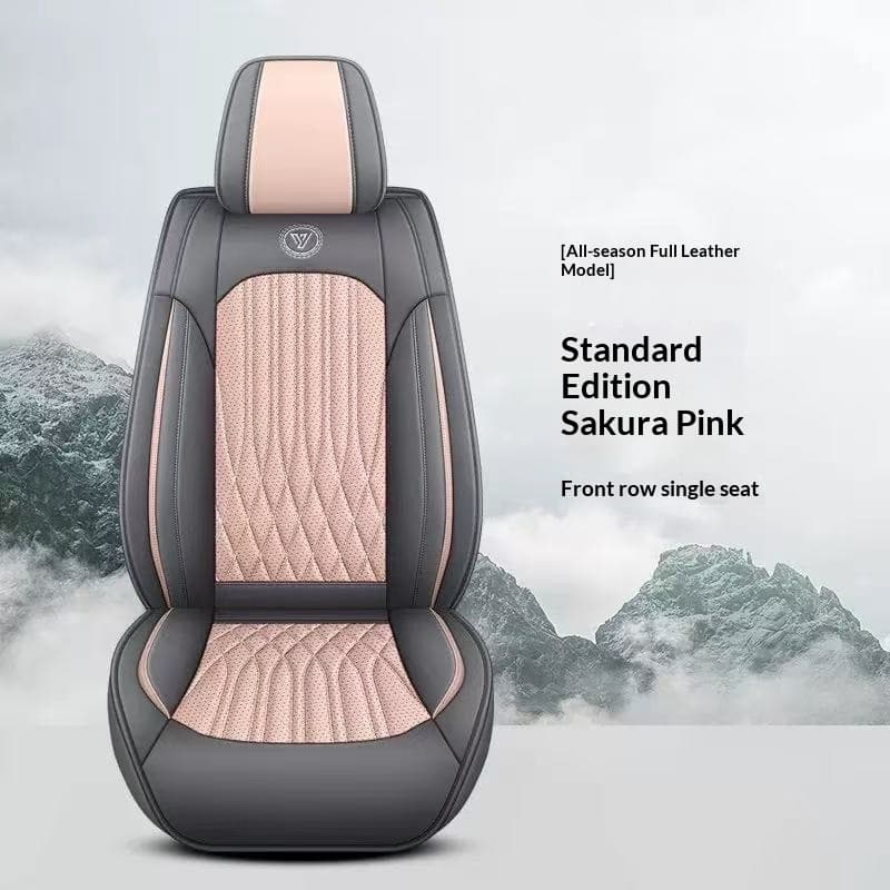 Full-coverage Car Seat Covers With Elegant Lines