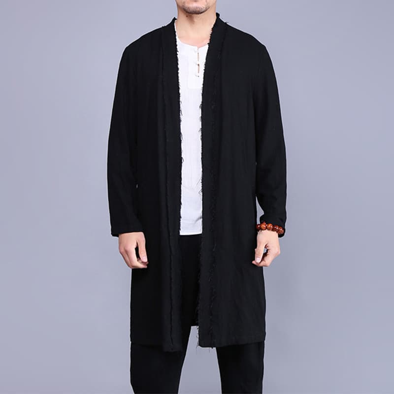 Windbreaker linen men's shirt