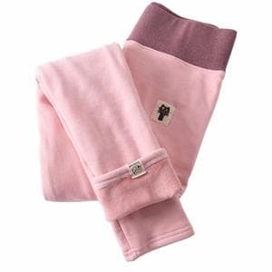 Women Cotton Legging Cat Casual Spring Kitten Patchwork High Waist Thick Large Size Solid Pants Calzas Soft Leggins — Pink-XXL