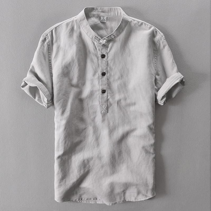 Cotton linen shirt