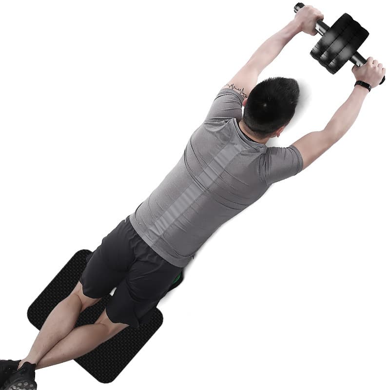 Silent Three-Wheel Abdominal Exercise Wheel