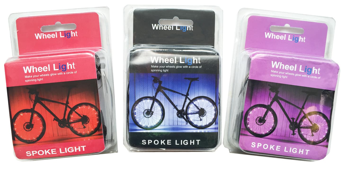 Mountain Bike Spoke Wire Wheel String Lights