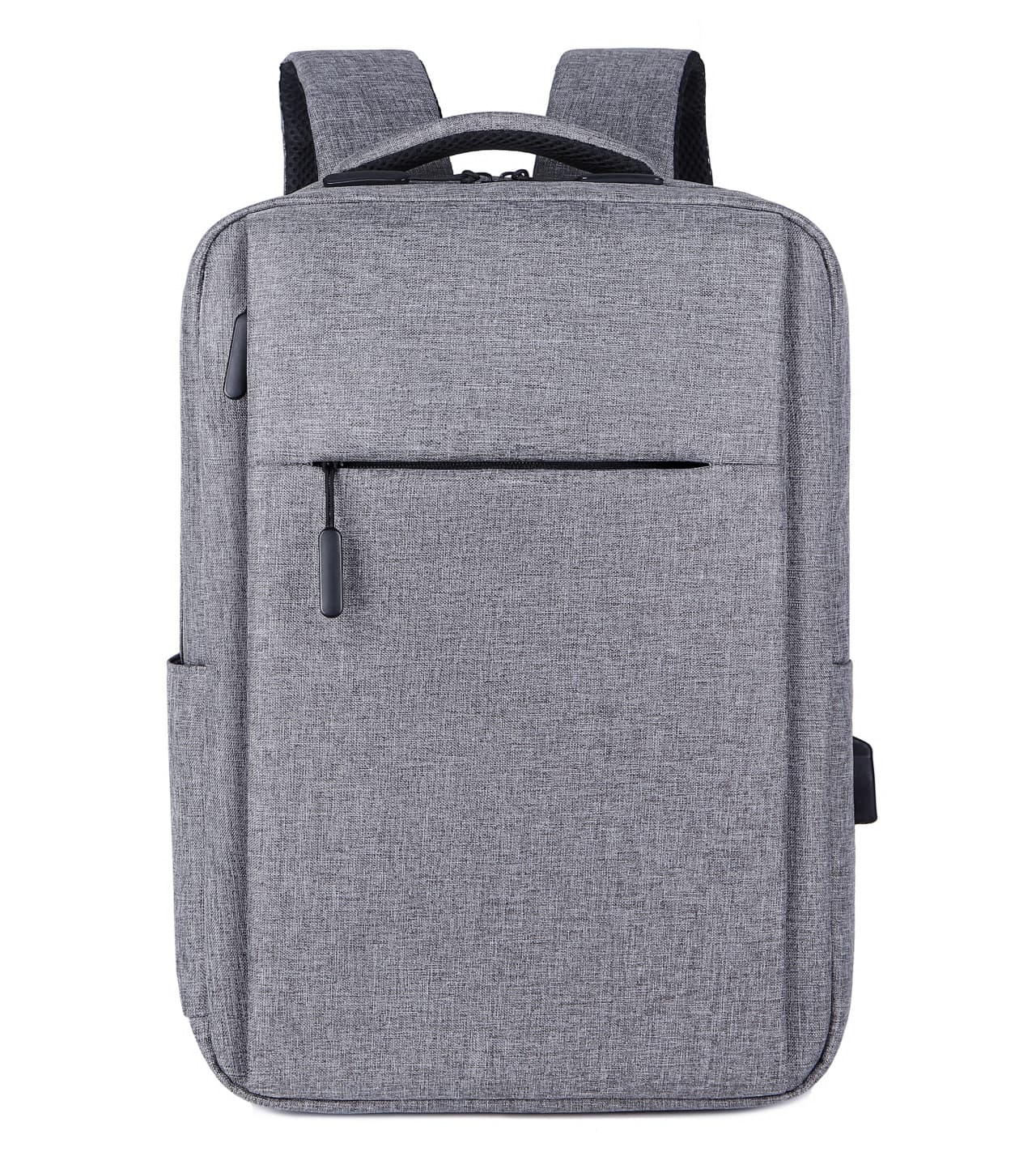 New Men's Backpack With Large Capacity, Multifunctional Backpack, Business Computer Bag, USB Charging Backpack - Gray — grey