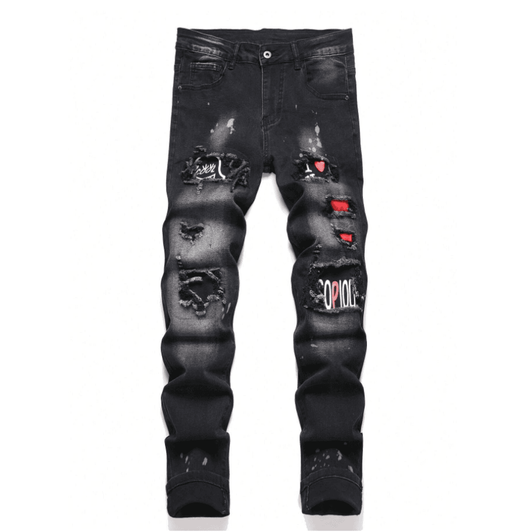 Slim-fit Stretch Straight-leg Pants