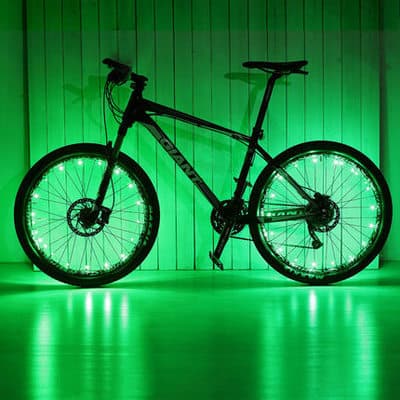 Mountain Bike Spoke Wire Wheel String Lights