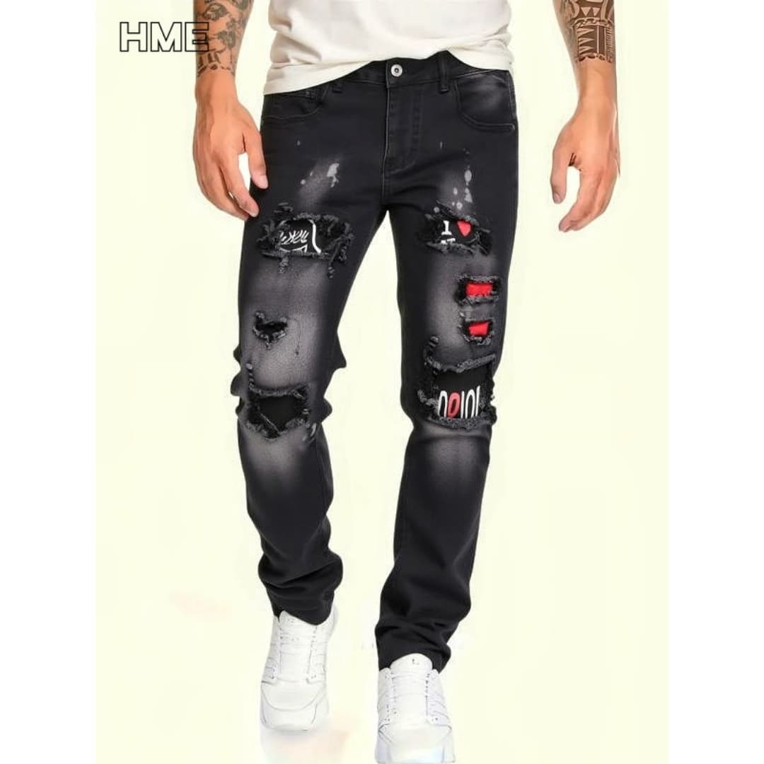 Slim-fit Stretch Straight-leg Pants