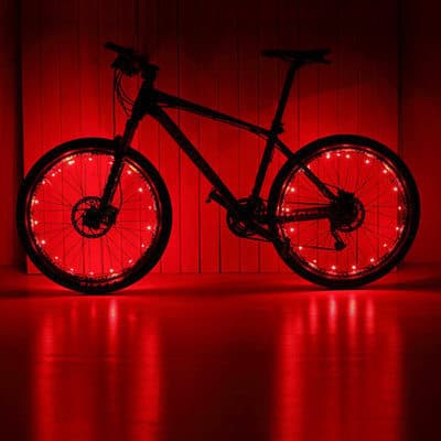 Mountain Bike Spoke Wire Wheel String Lights