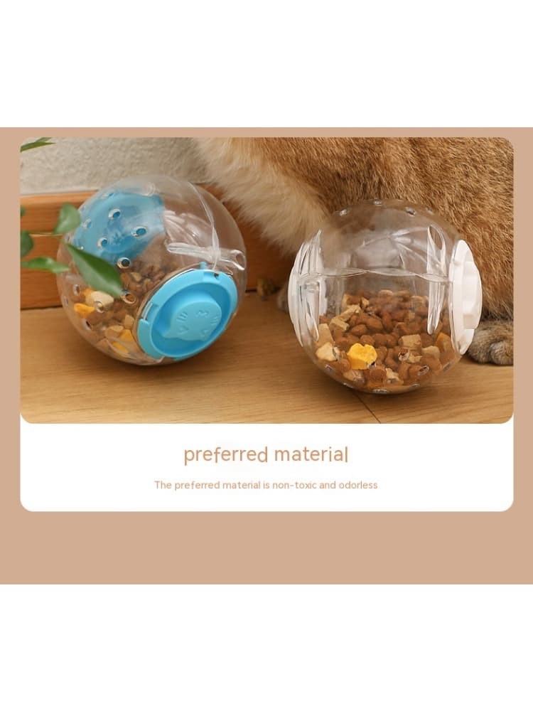 Dog Cat Slow Feeding Ball Food Leakage Smart Toy Feeder Treat Training Interactive Supplies Snuffle Dispenser Pet Accessories
