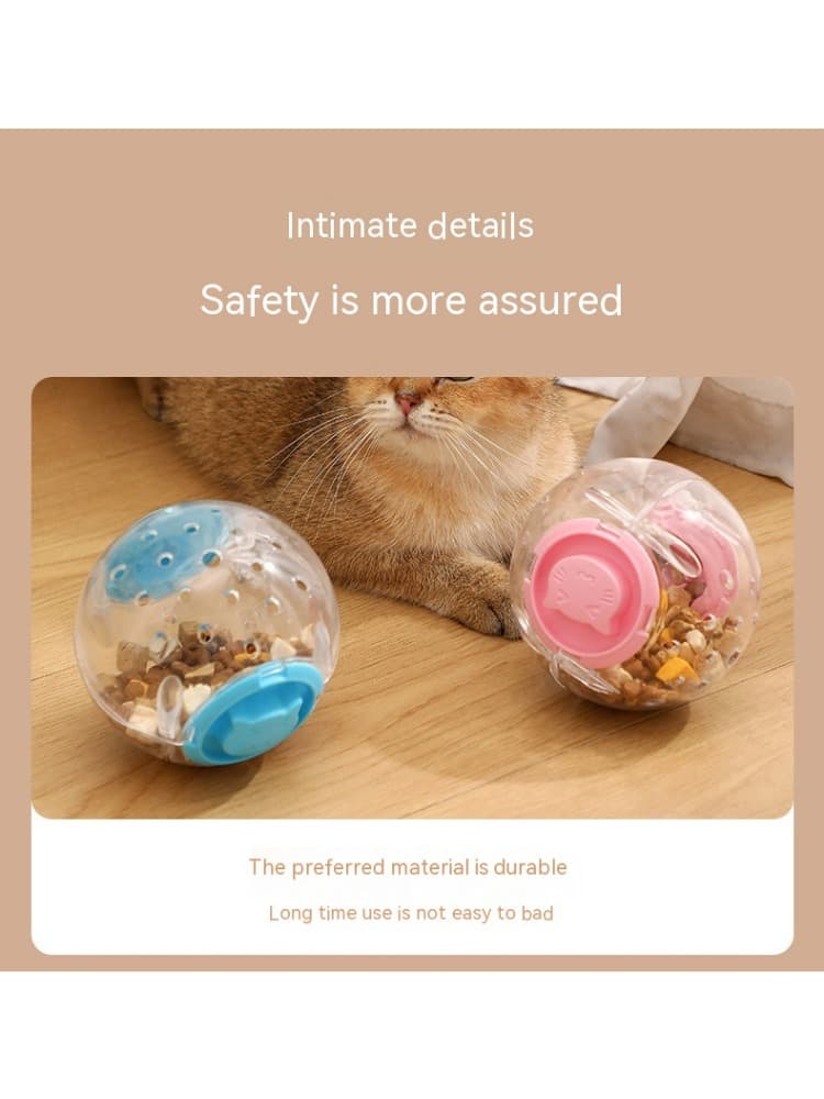 Dog Cat Slow Feeding Ball Food Leakage Smart Toy Feeder Treat Training Interactive Supplies Snuffle Dispenser Pet Accessories
