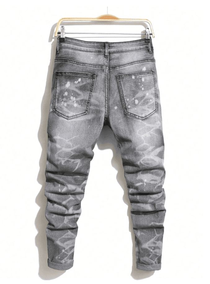 Slim-fit Stretch Straight-leg Pants