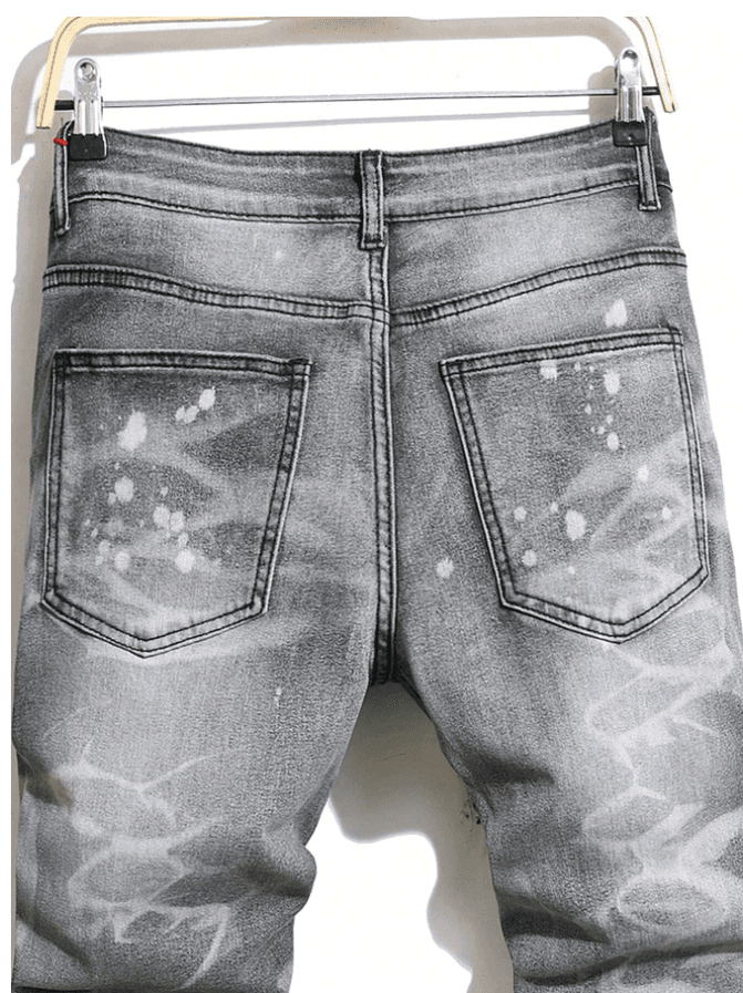 Slim-fit Stretch Straight-leg Pants