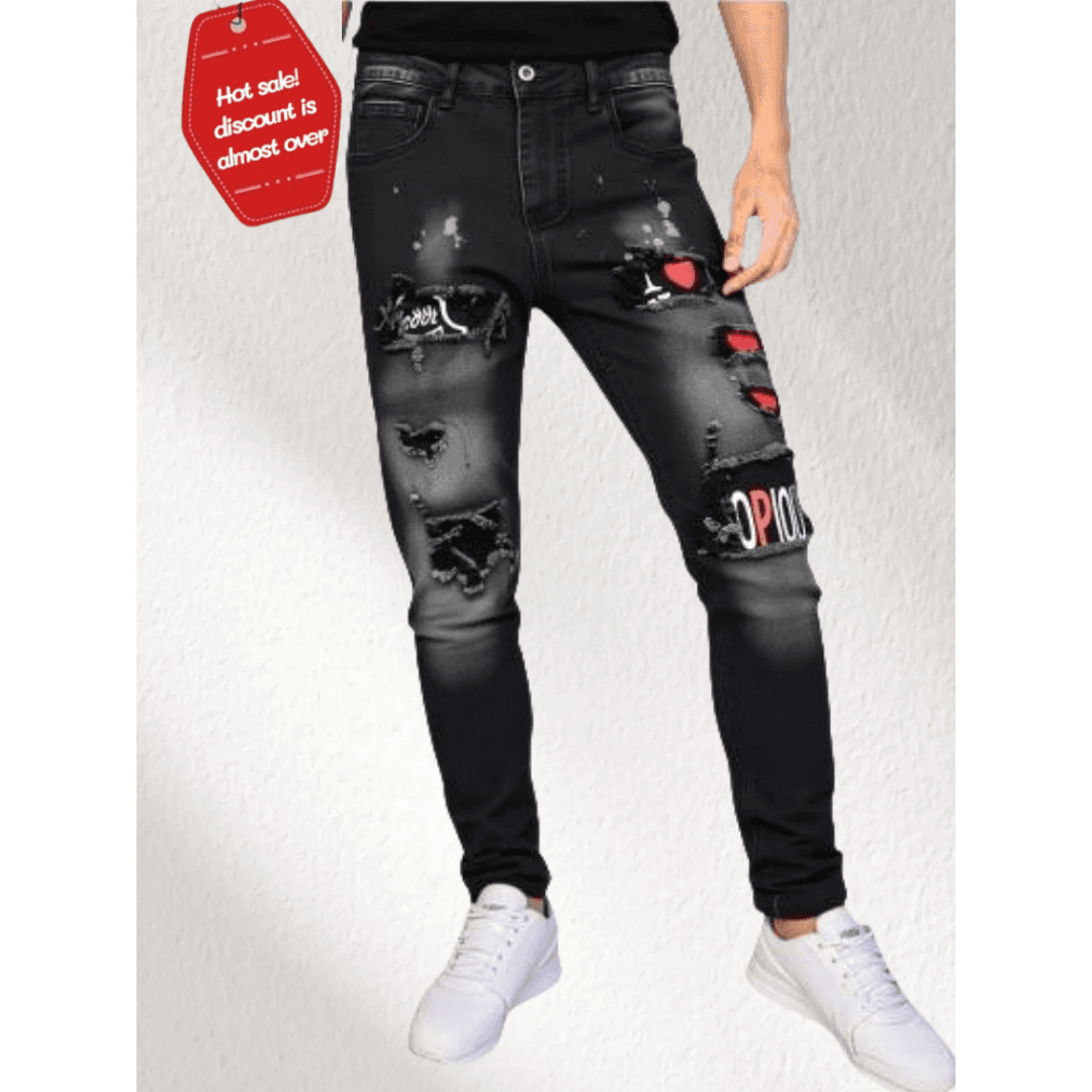Slim-fit Stretch Straight-leg Pants