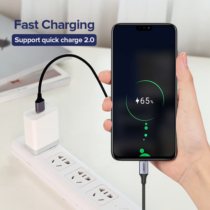Micro USB Data Cable for Fast Charging and Syncing