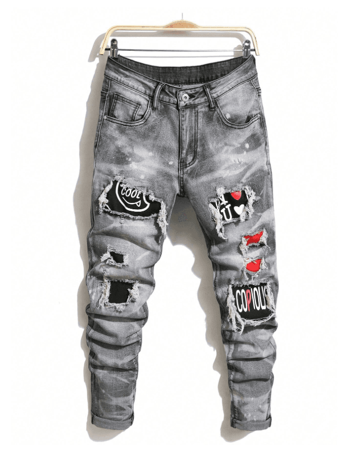 Slim-fit Stretch Straight-leg Pants