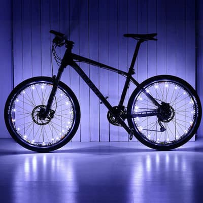 Mountain Bike Spoke Wire Wheel String Lights