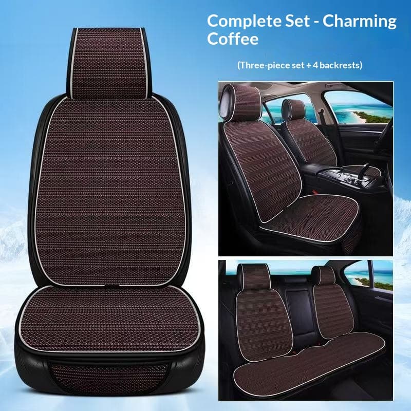 Simple Ice-silk Half-coverage Universal Car Seat Covers
