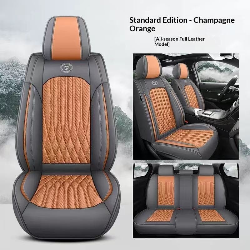 Full-coverage Car Seat Covers With Elegant Lines
