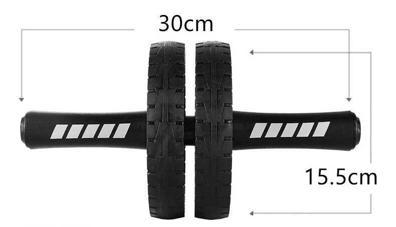 Silent Three-Wheel Abdominal Exercise Wheel