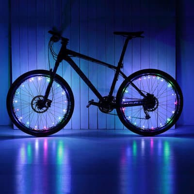 Mountain Bike Spoke Wire Wheel String Lights