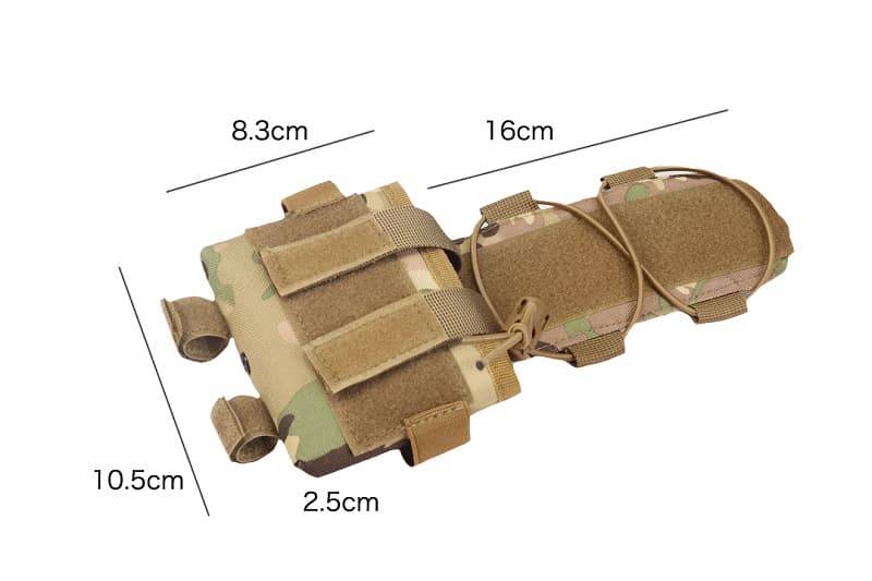 Portable Helmet Battery Pendant Bag for Outdoor Sports
