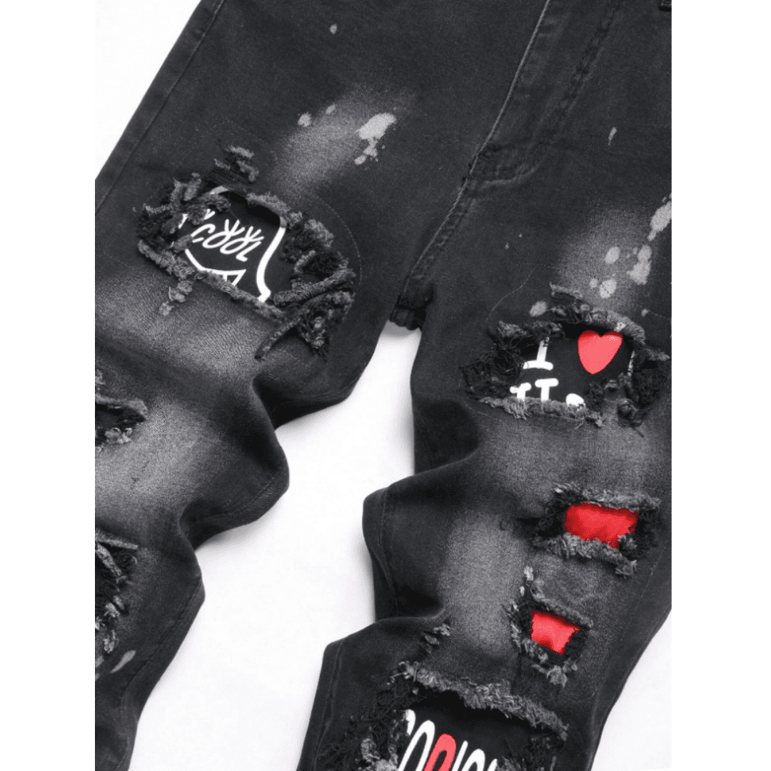 Slim-fit Stretch Straight-leg Pants