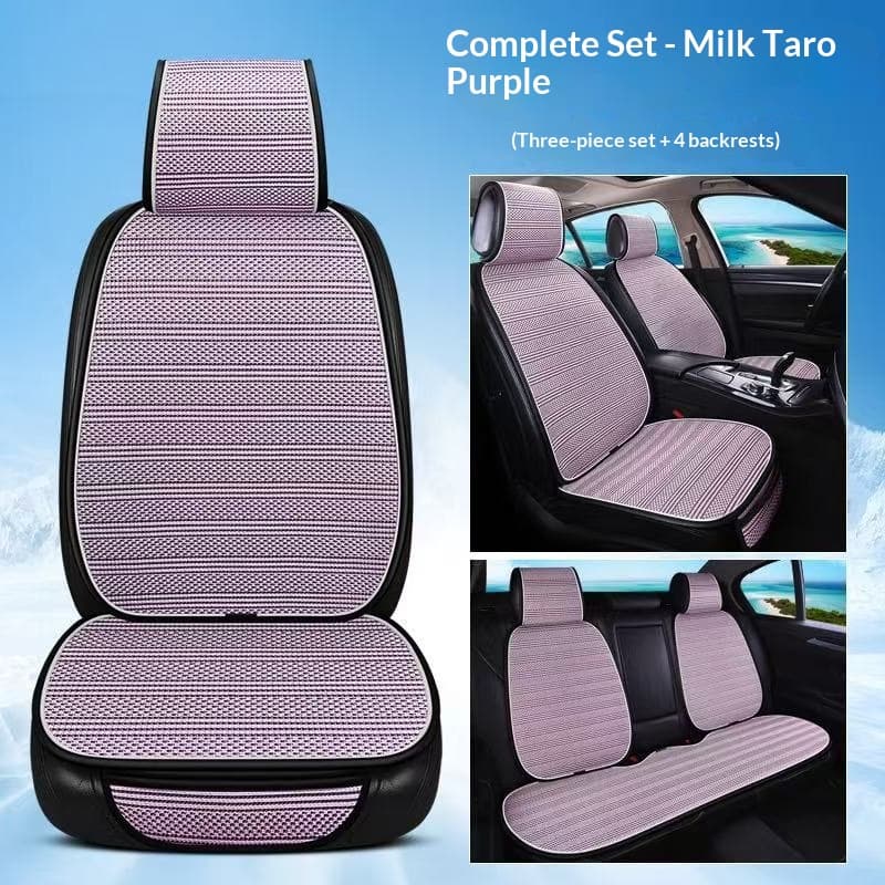 Simple Ice-silk Half-coverage Universal Car Seat Covers