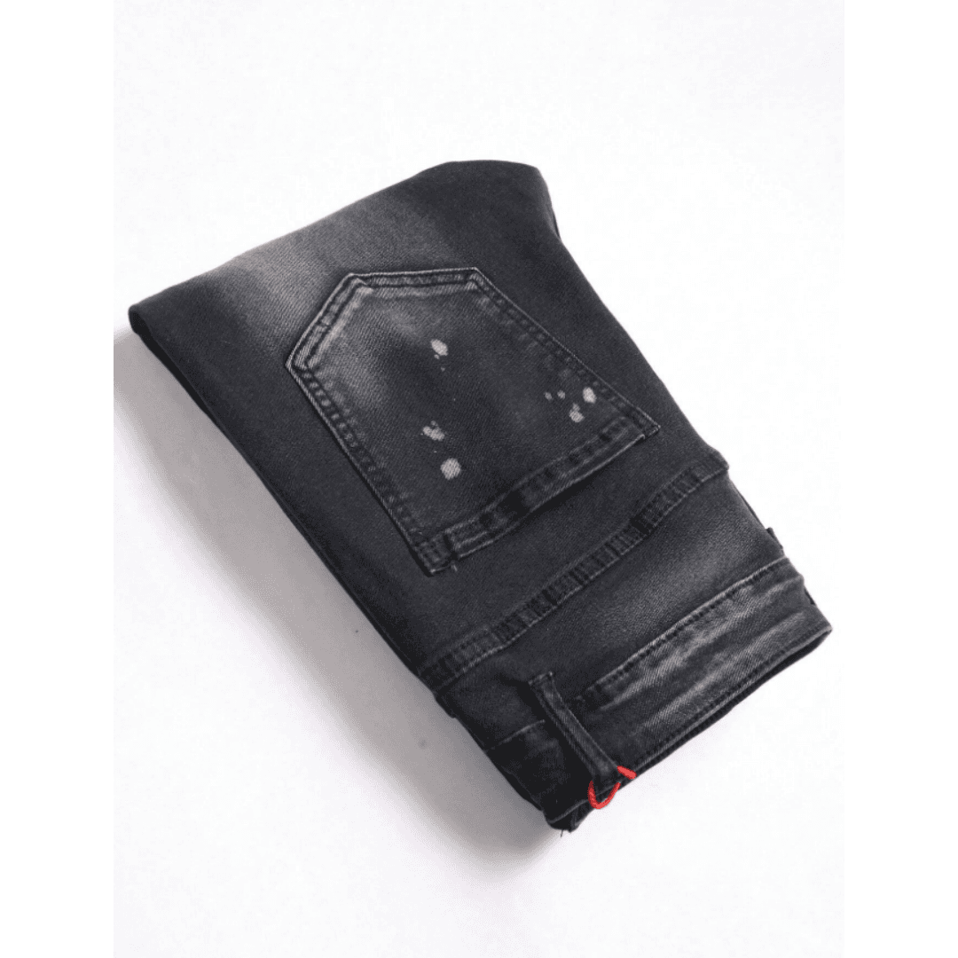 Slim-fit Stretch Straight-leg Pants