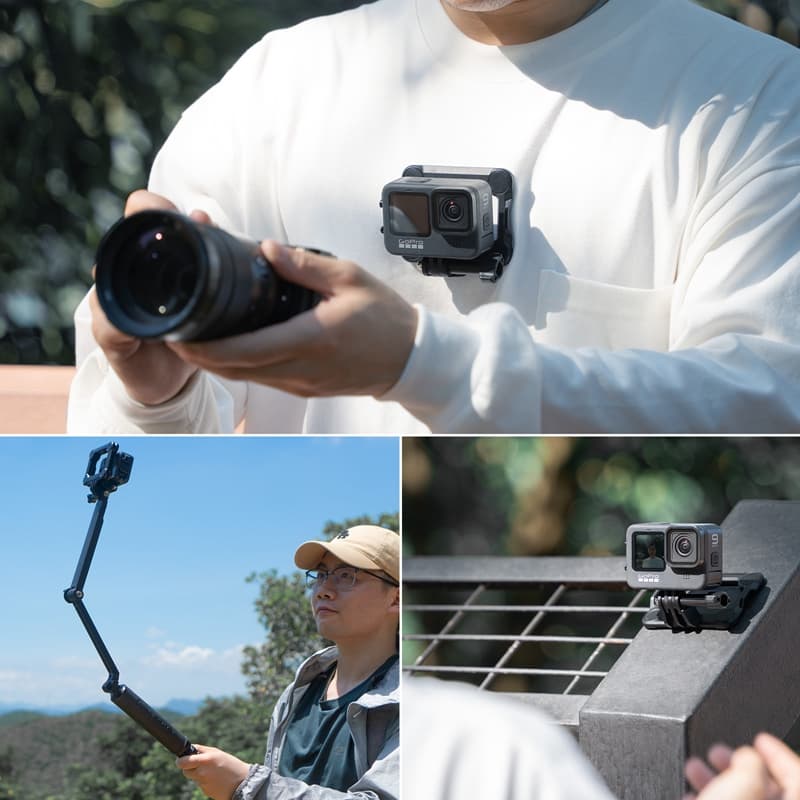 Action Camera Magnetic Quick Release Mount — Suit