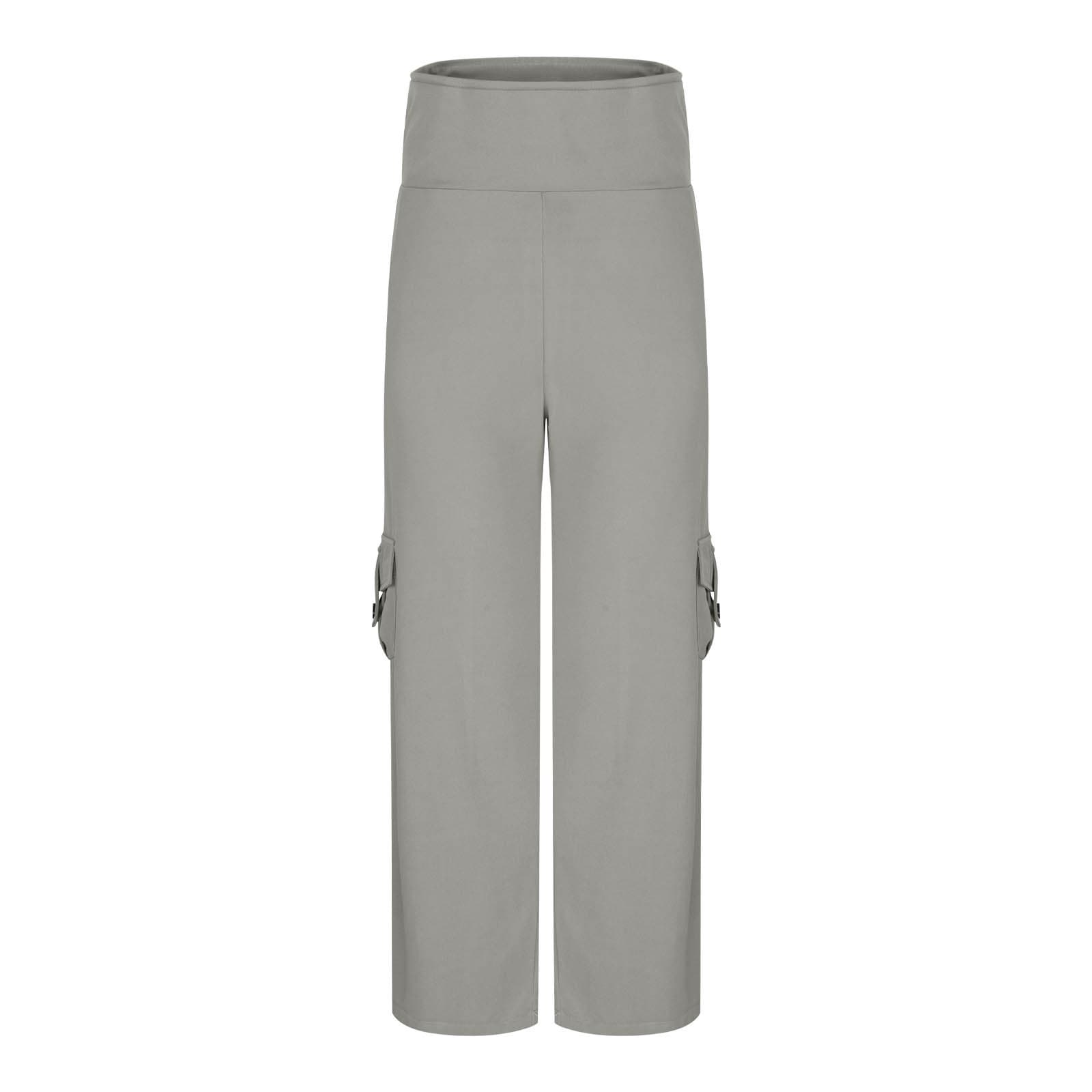 Womens Solid-Colored Breathable Sports Leggings With Button Pockets