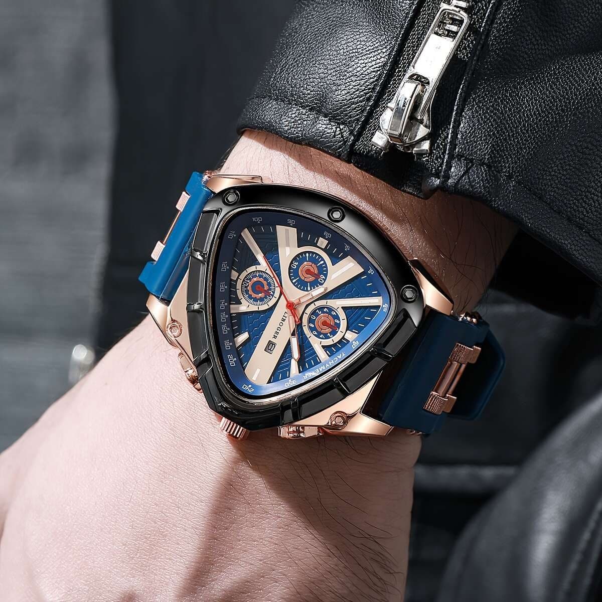 Stylish And Minimalist Alloy Mens Watch