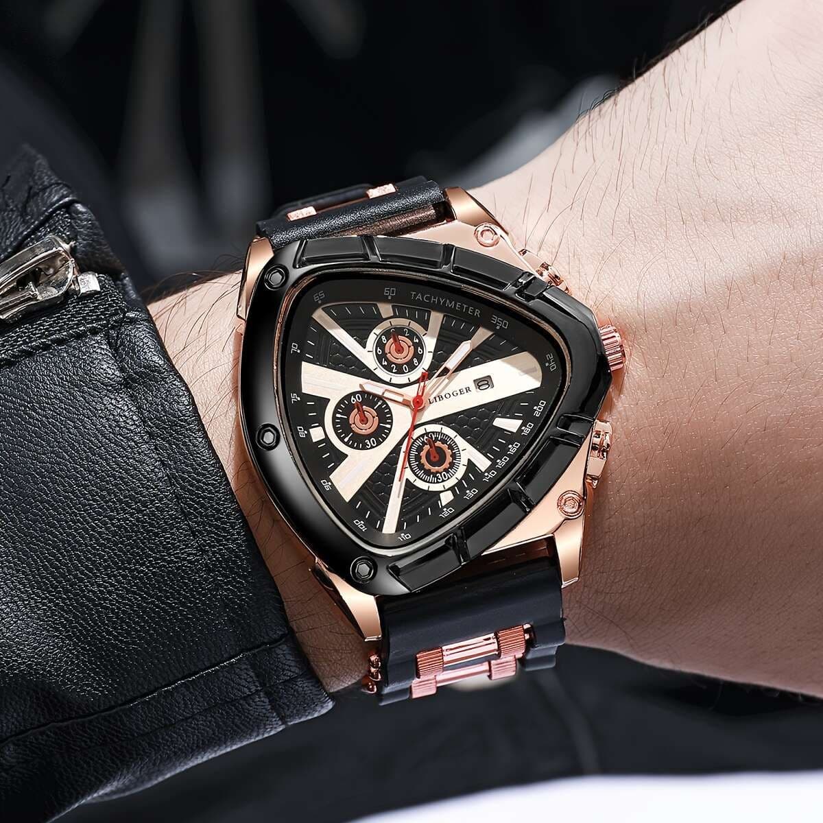 Stylish And Minimalist Alloy Mens Watch